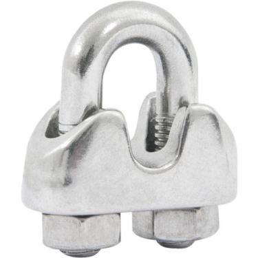 Imagem de Clips para cabo em aço inox 1/8" - Vonder