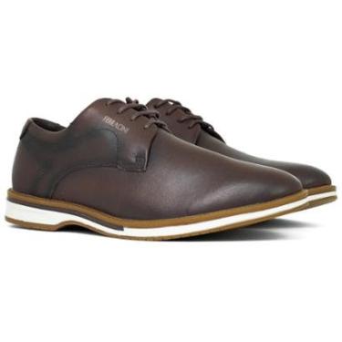 Imagem de Sapato Masculino Ferracini 24h Casual Spot Couro Cadarço Confortável 3261-662-Masculino