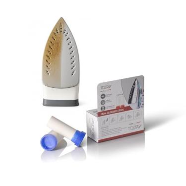 Imagem de Today - (2x) Vara de limpeza de ferro para placa de solo quente – Removedor de resíduos de ferro a vapor e descalcificante de placas – Remove manchas e amido – Fácil de usar – Feito na Itália