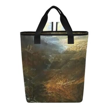 Imagem de Lancheiras femininas para trabalho J. M. W. Turner Prints Coniston Landscape Mochila térmica à prova de vazamento 36 latas mochila de resfriamento
