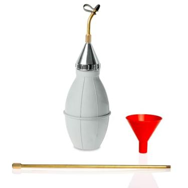 Imagem de Punchau Espanador de pó de terra de diatomáceas aplicador de pó de jardim com tubo de plástico longo para jardinagem orgânica suprimentos agrícolas