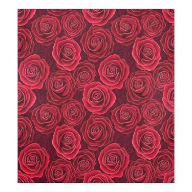 Imagem de Blueangle Capa magnética para lava-louças rosa dos namorados, decoração da capa da máquina de lavar louça, adesivos de eletrodomésticos, adesivos de eletrodomésticos, adesivo magnético decorativo de