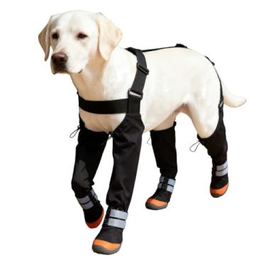 Imagem de Women'S Cotton Tights - Impermeável de Patas,Botas Anti-Deslizantes Para Cães Com Faixa Refletora | Para Patas de Filhotes em Condições de Frio Neve e