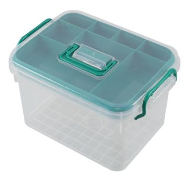 Imagem de Cinkyou Caixa médica, kit de primeiros socorros, caixa vazia de primeiros socorros