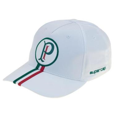 Imagem de Boné Palmeiras SuperCap Aba Curva Palestra Bordado Oficial, Único, Bra