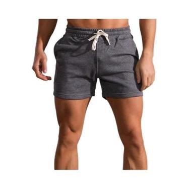 Imagem de Bermudas Casuais Masculinas De Verão Respirável Em Cores Sólidas Para 