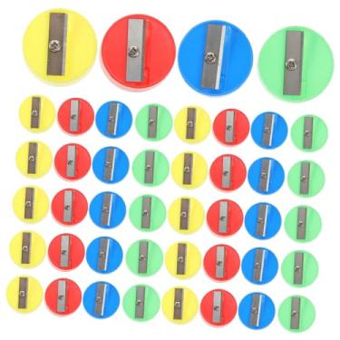 Imagem de Apontador de lápis 150 peças, apontador de lábios, apontador de maquiagem, apontador de escritório, suprimentos para sala de aula, acessórios para lápis, lápis de cor, cosméticos, crianças, mini