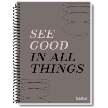 Imagem de Kit de Cadernos, Pauta Branca, 10 Matérias, Capa Dura, Talk, 160 Folhas, Pacote com 2