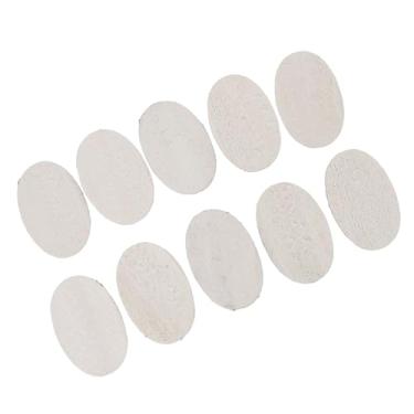 Imagem de Dioche Esponja de Bucha Natural, Esponja Ecológica para Lavar Louça, para Utensílios de Cozinha e Limpeza Corporal de Chuveiro, 100% Fibra de Bucha, 3,15 X 4,72 pol., 10 Peças