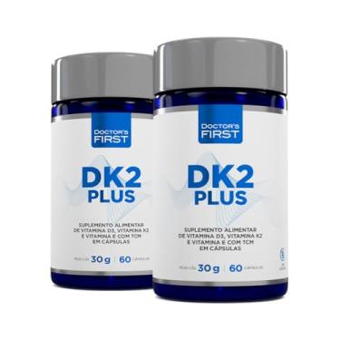 Imagem de KIT 2 - VIT D3 2000 UI + VIT K2 65mcg - 60 cápsulas - Doctor's FIRST