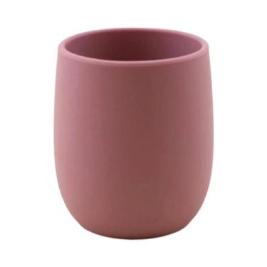 Imagem de Copo de água de silicone para bebê mini fácil de segurar - NONE, Rosa 