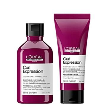 Imagem de Kit Loréal Curl Expression Shampoo+ Leave-in Long Lasting - Loréal Pro