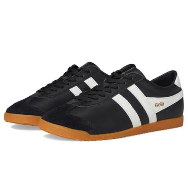 Imagem de Gola Tênis feminino de couro Bullet, Preto/Branco/Goma, 37