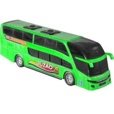 Imagem de Ônibus De Brinquedo Buzão Várias Cores - Bs Toys, Verde