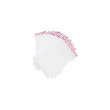 Imagem de Saquinho Plástico Transparente 6x7cm - 200 unidades - Thompson