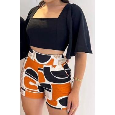 Imagem de Conjunto em alfaiataria feminino tamanho M - Conjunto feminino 