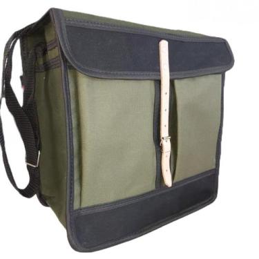 Imagem de Embornal de Lona de caminhão tamanho Grande com 2 Bolsos  33x30x20 cm 