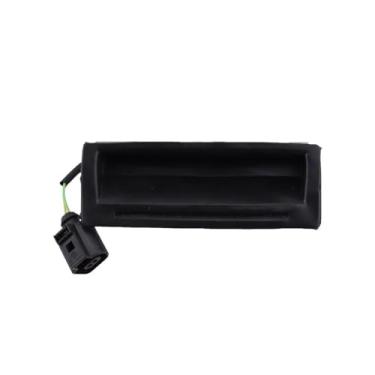 Imagem de Para Vw para Touareg 2003-2009 Botão de bloqueio da tampa do porta-malas da porta traseira 1J0827566D Trava da tampa da bagageira