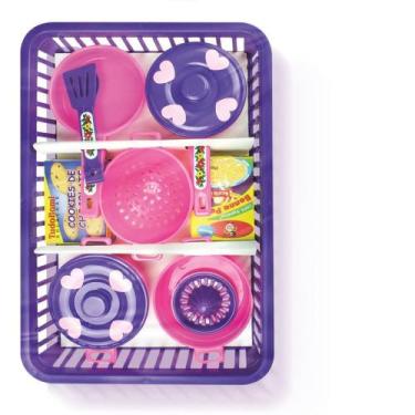 Imagem de Brincando de Casinha Jogo de Panelinhas - 13 Peças - TK Shopping