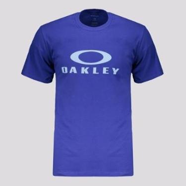 Imagem de Camiseta Oakley O Bark SS Azul Escuro-Masculino