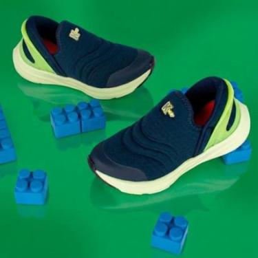 Imagem de Tênis Infantil Menino Kidy K360 Energy Calce Fácil Marinho Conforto Anatômico Escolar-Masculino