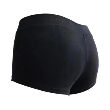 Imagem de Shorts Esportivos Ultra Curtos De Cintura Baixa Para Mulheres, Pretos,