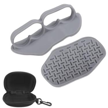 Imagem de 2 peças de alças de treino, luvas protetoras de mão de silicone, luvas de levantamento de peso, antiderrapantes, exercícios de ginástica, para homens e mulheres, pull-ups, levantamento de peso