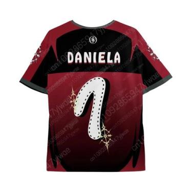 Imagem de Camiseta Casual De Verão Feminina KATSEYE Jersey De Manga Curta Com De