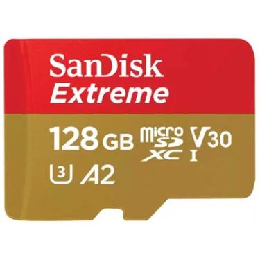 Imagem de Cartão De Memória Sandisk Extreme UHS-I Micro SDXC, 128GB - Sdsqxaa-128g-Gn6ma