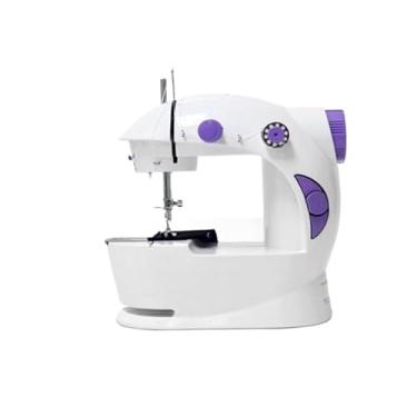 Imagem de Máquina De Costura Elétrica Ponto Portátil Bivolt Com Pedal E Luz