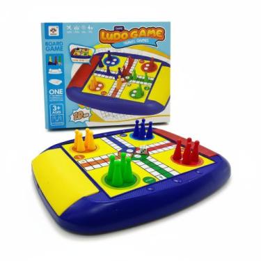 Imagem de Jogo De Tabuleiro Ludo 18 Peças Infantil Criança Adulto Game - Jun fen