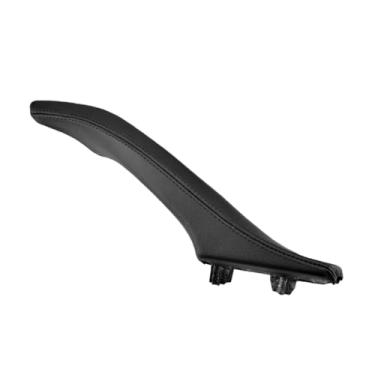Imagem de Compatível com BMW Série 5 F10 F11 F18 520i 523i 525i 528i 535i LHD RHD Porta interna Puxador de couro Conjunto de substituição Maçaneta interna da porta(RIGHT BLACK)
