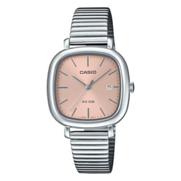 Imagem de RELOGIO CASIO ANALOGICO ROSA METAL PRATA LTP-B166D-4AV