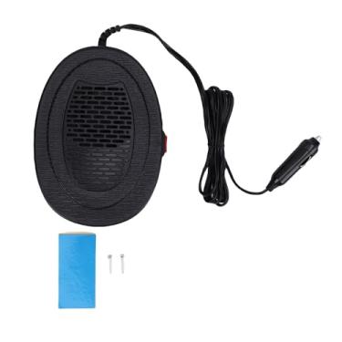 Imagem de Garosa 12V 150W Aquecedor Portátil para Carro, Descongelador, 2 Em 1, Ventilador de Aquecimento e Resfriamento Com Rotação de 360 ​​° para a Maioria Dos Carros, Caminhões, Suvs (BLACK)