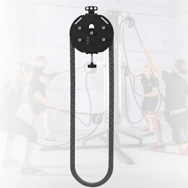 Imagem de Treinador de Corda Infinita, Máquina de Treino de Resistência, Máquina de Corda com Polias com Resistência Ajustável para Treino Corporal Completo, Treino de Braços, Costas