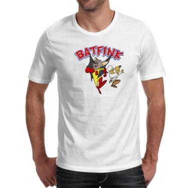 Imagem de Camiseta Unissex Nostalgia Batfino e Karate - Alearts, P