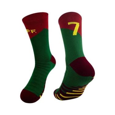 Imagem de Meias De Futebol Profissionais Antiderrapantes Para Homens, Meias De T