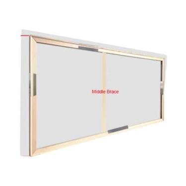 Imagem de Moldura De Madeira Natural Grande Para Quadros De Parede 50X70 60X90 7