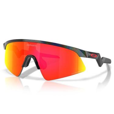 Imagem de Óculos de Sol Oakley Resistor Sweep (Youth Fit) Dark Galaxy-Masculino