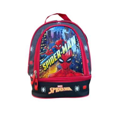 Imagem de Lancheira Térmica Infantil Homem Aranha com Alça de Costas - China
