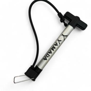 Imagem de Bomba Encher Pneu Grande 58cm Cinza BMK