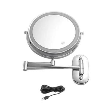 Imagem de Espelho De Maquiagem Inteligente De 8 Polegadas Com Carregamento USB, 