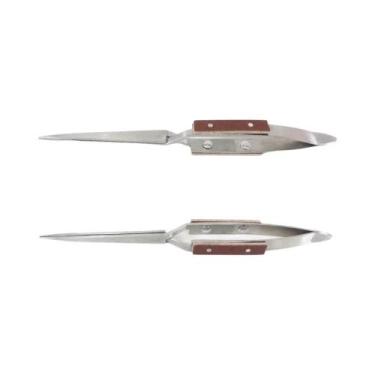 Imagem de Pinça De Aço Inoxidável Com Trava Cruzada E Fechamento Automático, Fer