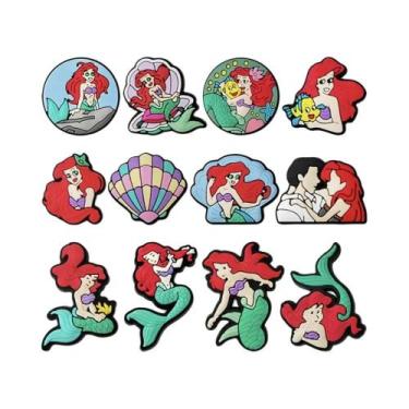 Imagem de Pingentes De Sapato Infantil Disney Princesas 10-20 Peças Decorações D