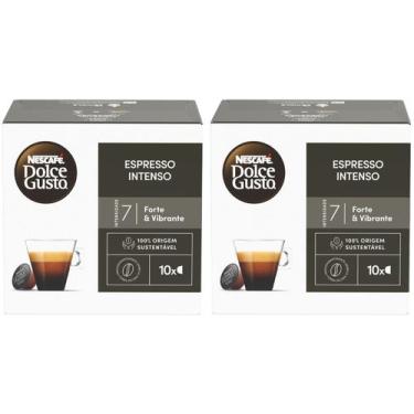 Imagem de Cápsula de Café Espresso Intenso Nescafé Dolce - Gusto 20 Cápsulas