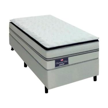 Imagem de Cama Box (Box + Colchão) Solteiro Gazin de Mola - Ensacada 59cm de Alt
