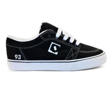 Imagem de Tênis QIX Ninety Three 93 Vulcan 07 Camurça QXVU0048 Preto-Masculino