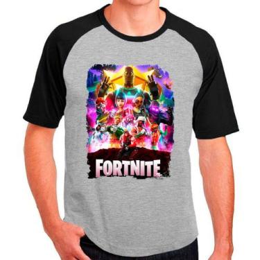 Imagem de Camiseta fortnite games jogos camisa masculina lançamento 01 - DESIGN 