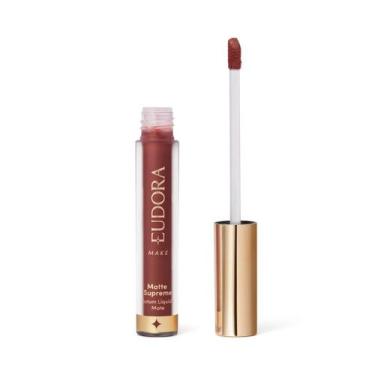Imagem de Batom Líquido Eudora Matte Supreme 4,0ml Nude Instinto