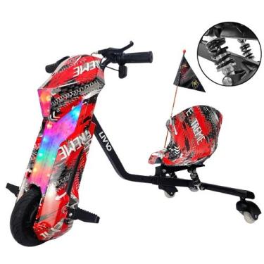 Imagem de Triciclo Patinete Elétrico 250w 36V Brushells 20km/h 8Pol até 120kg Ve